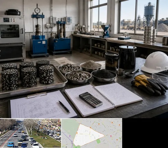آموزش کارشناس فنی، تولید و اجرای آسفالت در احمدآباد مشهد