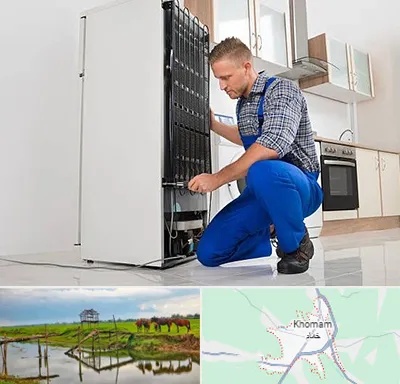 تعمیرکار سیار یخچال در خمام