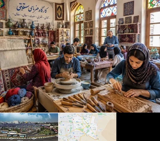 آموزشگاه صنایع دستی در منطقه 15 تهران