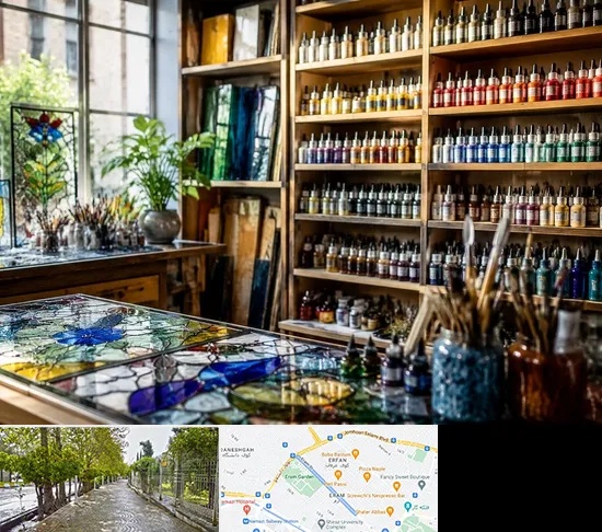 فروشگاه لوازم ویترای در خیابان ارم شیراز