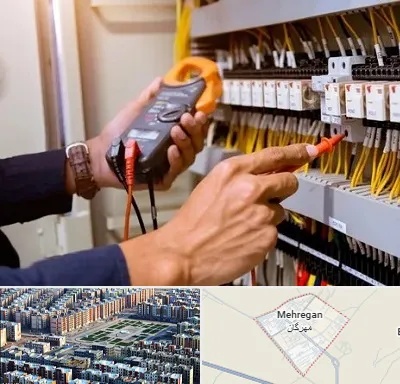 برق کشی ساختمان در مهرگان
