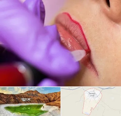 تاتو لب در گرمسار