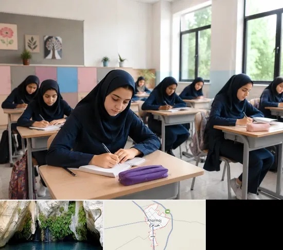 مدرسه غیرانتفاعی دخترانه در خورموج