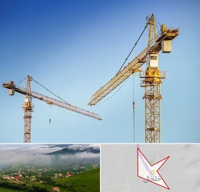 تاور کرین در خلخال