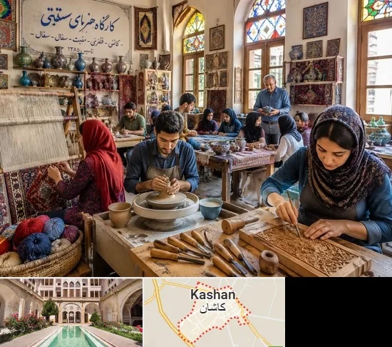 آموزشگاه صنایع دستی در کاشان