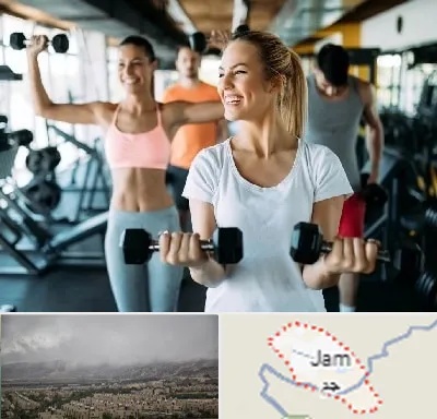 باشگاه بدنسازی بانوان در جم