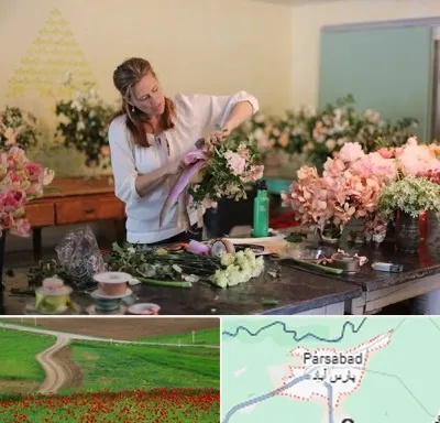کلاس گل آرایی در پارس آباد