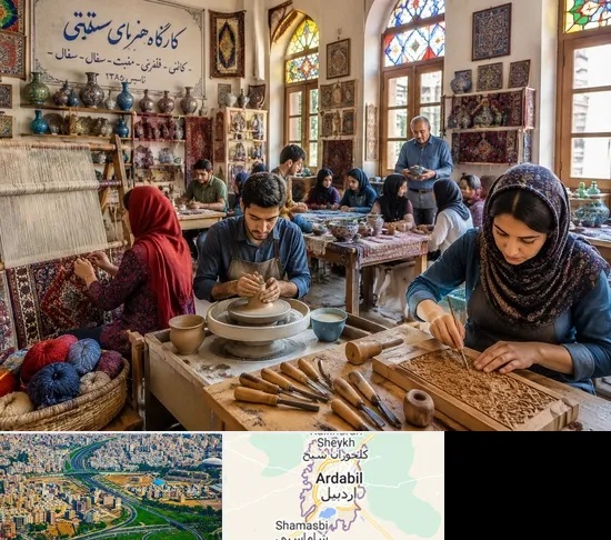 آموزشگاه صنایع دستی در اردبیل