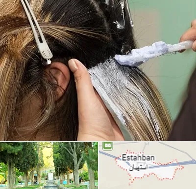 آموزشگاه رنگ و مش در استهبان