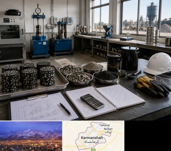 آموزش کارشناس فنی، تولید و اجرای آسفالت در کرمانشاه