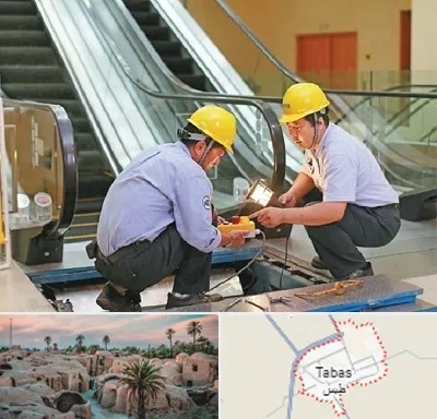 نصاب پله برقی در طبس