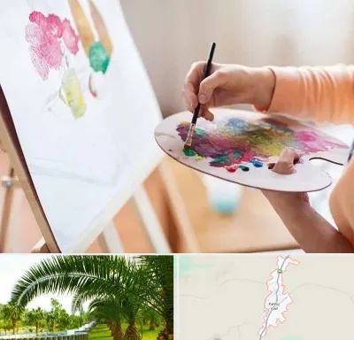 آموزشگاه نقاشی اکریلیک در کهنوج