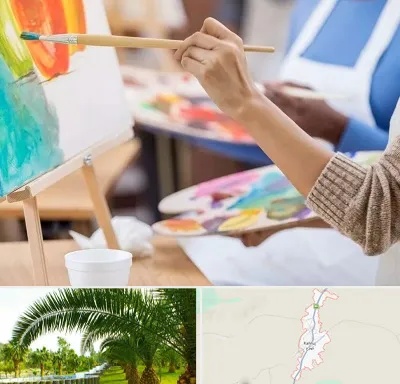 آموزشگاه هنر های تجسمی در کهنوج