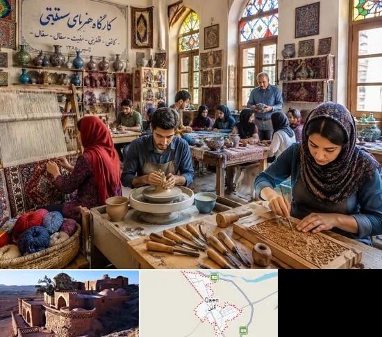آموزشگاه صنایع دستی در قائن