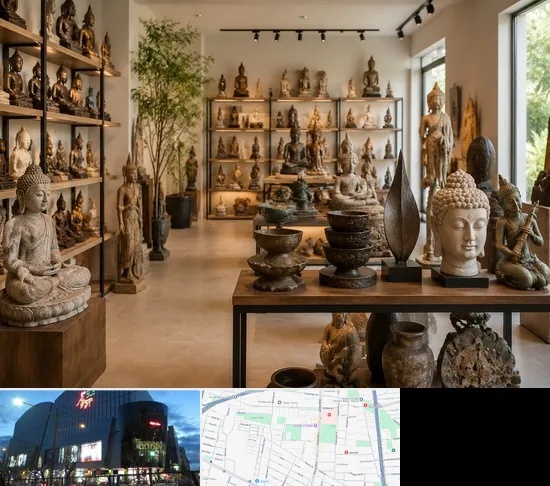 مجسمه فروشی در بلوار اباذر