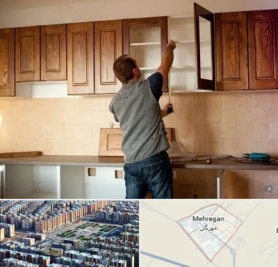 کابینت آماده در مهرگان