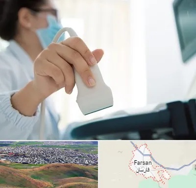 اکوی قلب در فارسان