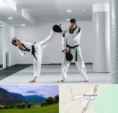 باشگاه رزمی در مرزن آباد