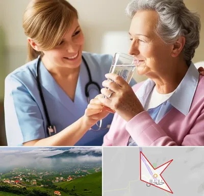پرستار بیمار در خلخال