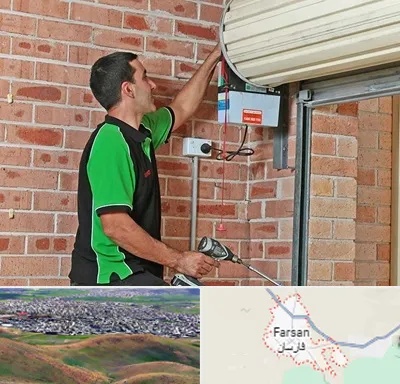 تعمیر جک درب پارکینگ در فارسان