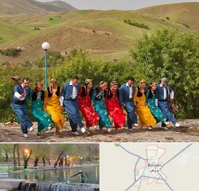 کلاس رقص کردی در بروجن