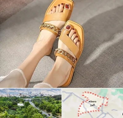 کفش صندل زنانه در البرز