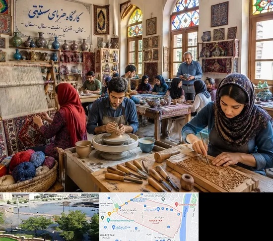 آموزشگاه صنایع دستی در گلستان اهواز