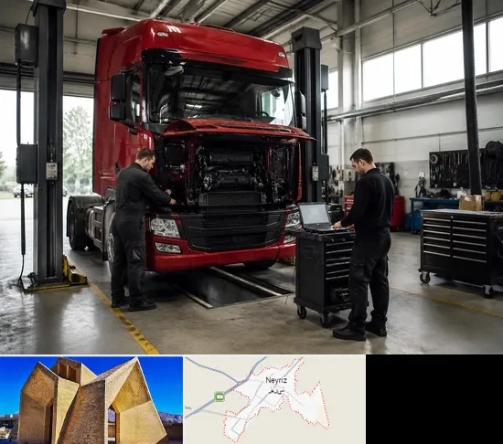 تعمیرگاه اسکانیا در نی ریز