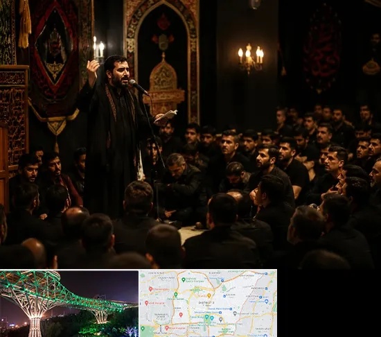 مداح در منطقه 3 تهران