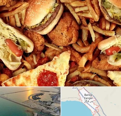 فست فود کیلویی در بندر کنگان