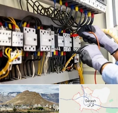 رفع اتصالی برق در گراش