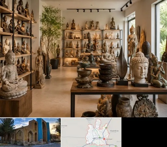 مجسمه فروشی در اهر