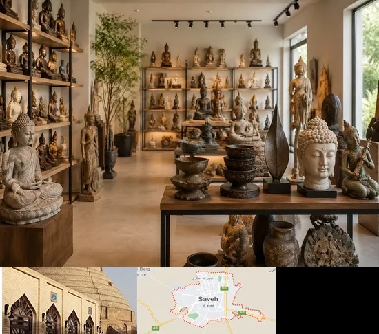 مجسمه فروشی در ساوه