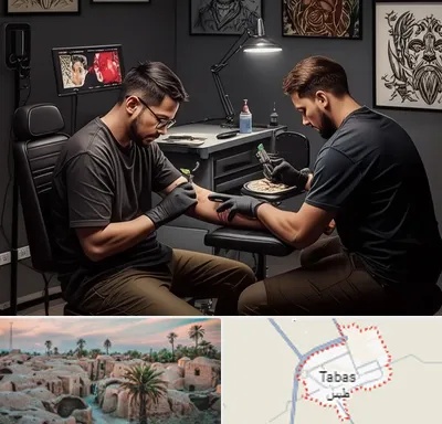 تاتو کار در طبس