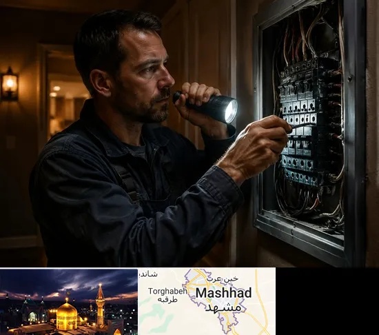 برقکار شبانه روزی در مشهد