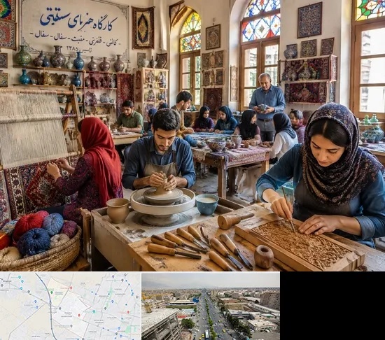 آموزشگاه صنایع دستی در حصارک کرج