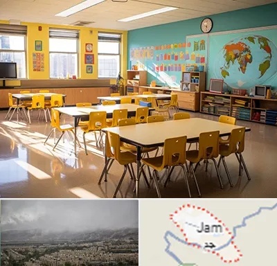 دبستان غیرانتفاعی پسرانه در جم