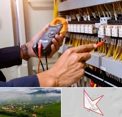 برق کشی ساختمان در خلخال