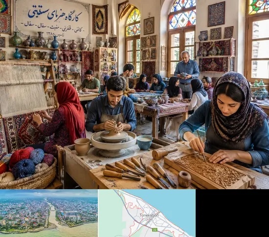 آموزشگاه صنایع دستی در تنکابن