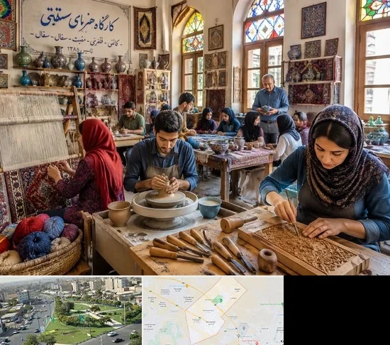 آموزشگاه صنایع دستی در کمال شهر کرج