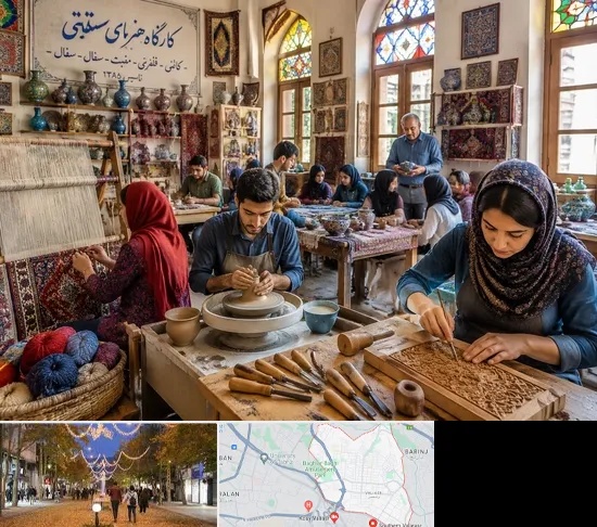 آموزشگاه صنایع دستی در ولیعصر ارومیه