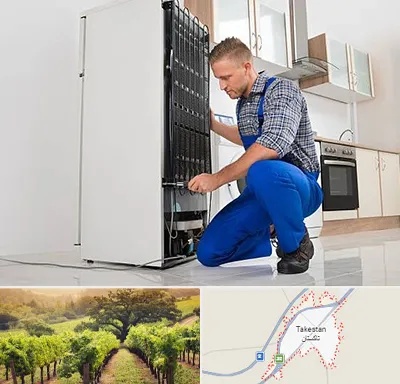 تعمیرکار سیار یخچال در تاکستان