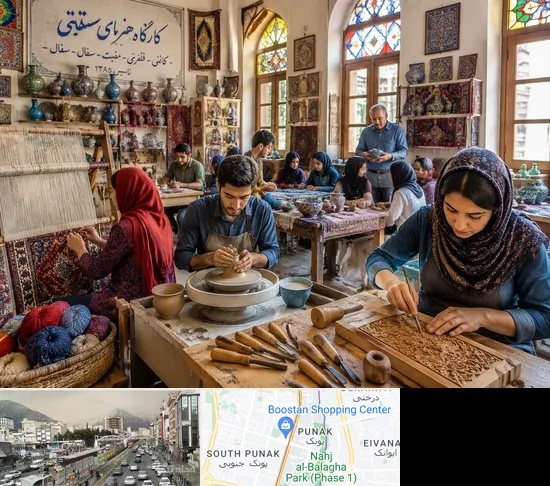 آموزشگاه صنایع دستی در پونک