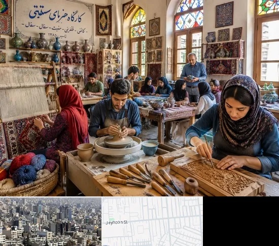 آموزشگاه صنایع دستی در جیحون