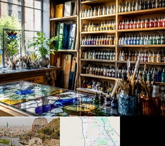 فروشگاه لوازم ویترای در فرهنگ شهر شیراز