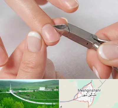 مانیکور روسی در مشگین شهر