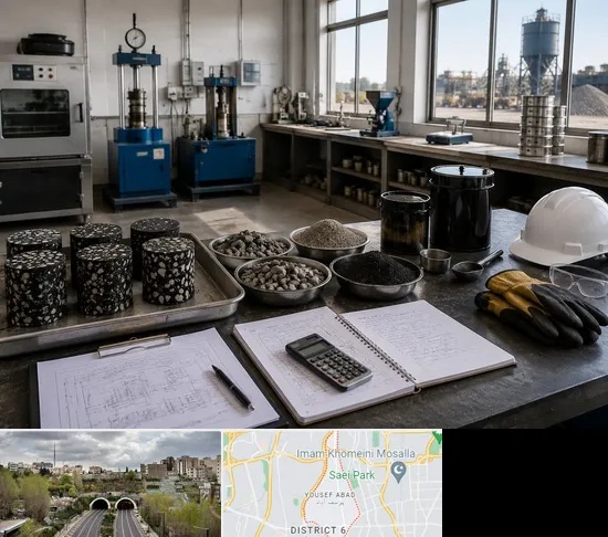 آموزش کارشناس فنی، تولید و اجرای آسفالت در یوسف آباد