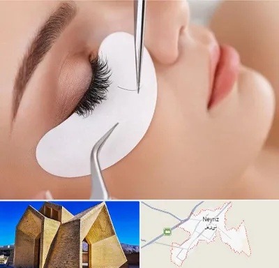 آموزش اکستنشن مژه در نی ریز