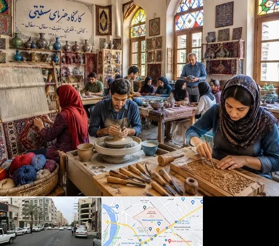 آموزشگاه صنایع دستی در زیتون کارمندی اهواز
