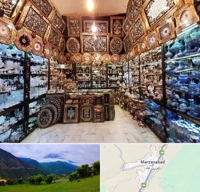 فروشگاه صنایع دستی در مرزن آباد